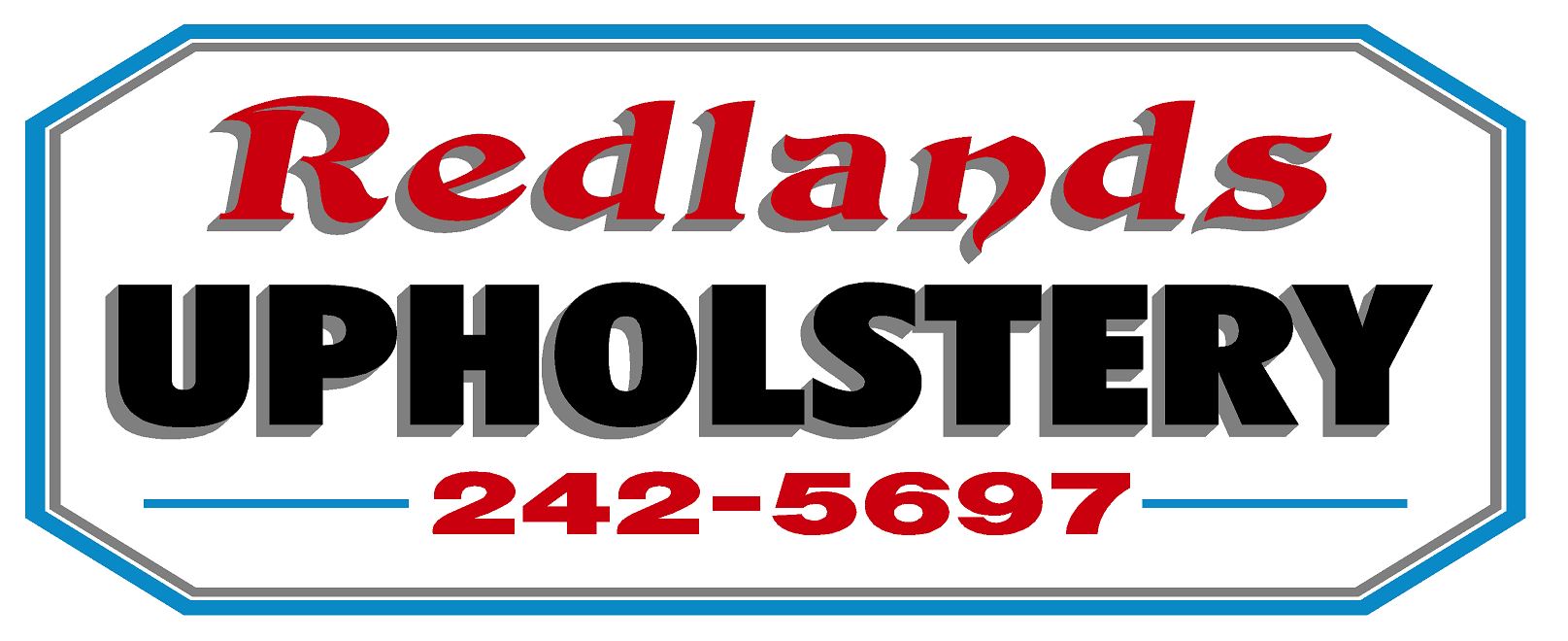 Redlands Upholstery Logo Jpep From Bud Signs